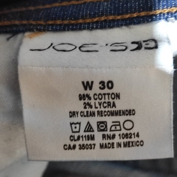 Joe's Jeans women's size W30 denim blue colour mid-rise western boot cut denim - Picture 6 of 12